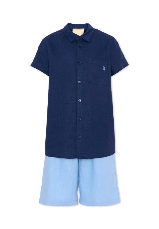 26SS [키즈] 트루사르디 캐주얼 세트 TBP26019CL BLUE ESTATE