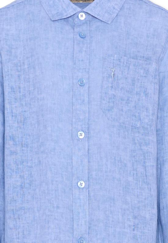 26SS [키즈] 트루사르디 셔츠 TBP26065CA BLUE ESTATE - TRUSSARDI