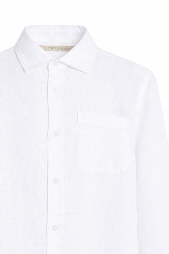 26SS [키즈] 트루사르디 셔츠 TBP26065CA WHITE - TRUSSARDI