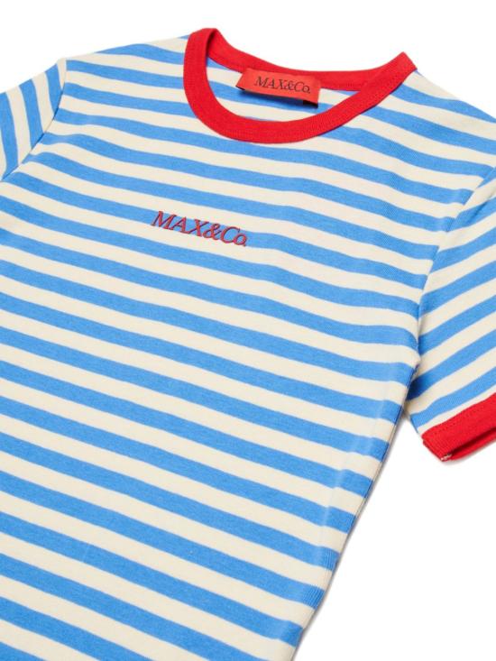 26SS [키즈] 막스앤코 티셔츠 MX0285MX046 MX805 Clear Blue - MAX & CO.
