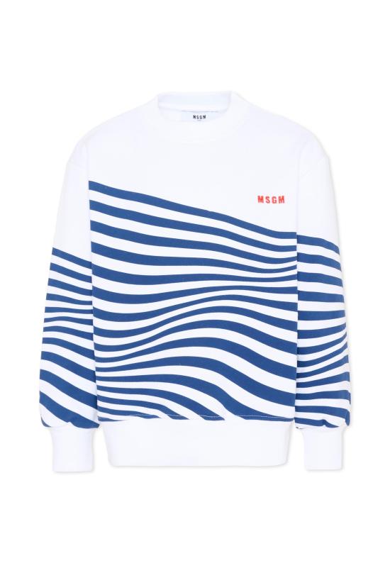 26SS [키즈] 엠에스지엠 트레이닝 상의 S6MSJBSW293 001 WHITE