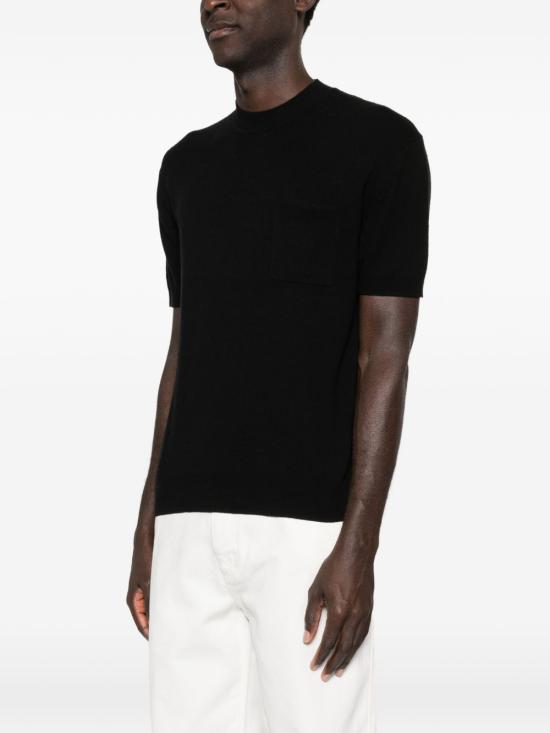 26SS 파올로페코라 반팔 티셔츠 A023F600 9000 Black - PAOLO PECORA