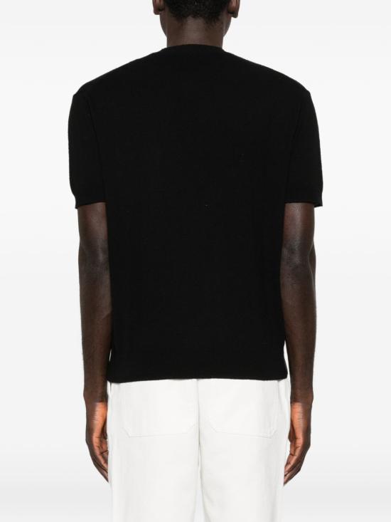 26SS 파올로페코라 반팔 티셔츠 A023F600 9000 Black - PAOLO PECORA