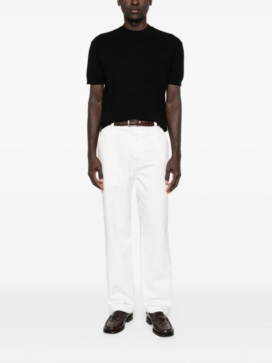 26SS 파올로페코라 반팔 티셔츠 A023F600 9000 Black - PAOLO PECORA