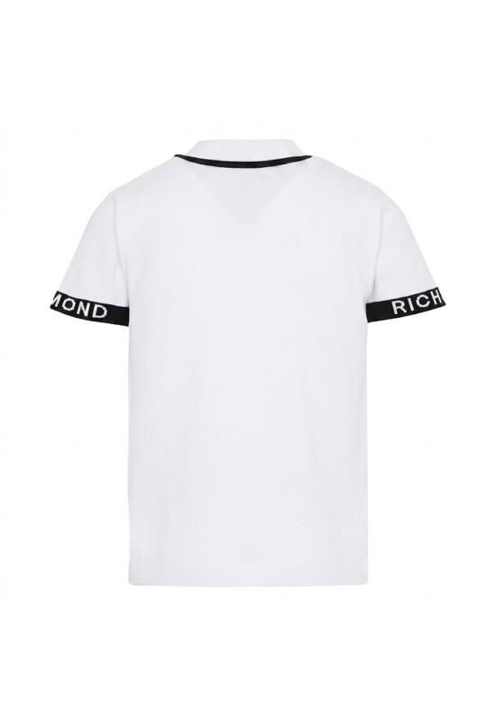 26SS [키즈] 리치몬드 폴로 셔츠 RBP26147PO WHITE - RICHMOND