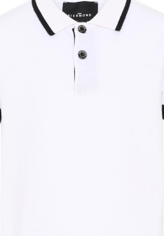 26SS [키즈] 리치몬드 폴로 셔츠 RBP26147PO WHITE - RICHMOND
