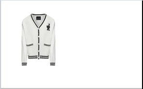 26SS [키즈] 리치몬드 가디건 RBP26085CD WHITE