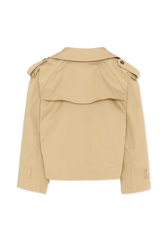 26SS [키즈] 엠에스지엠 트렌치 코트 S6MSJGJK132 015 BEIGE - MSGM