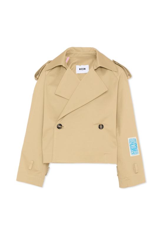 26SS [키즈] 엠에스지엠 트렌치 코트 S6MSJGJK132 015 BEIGE