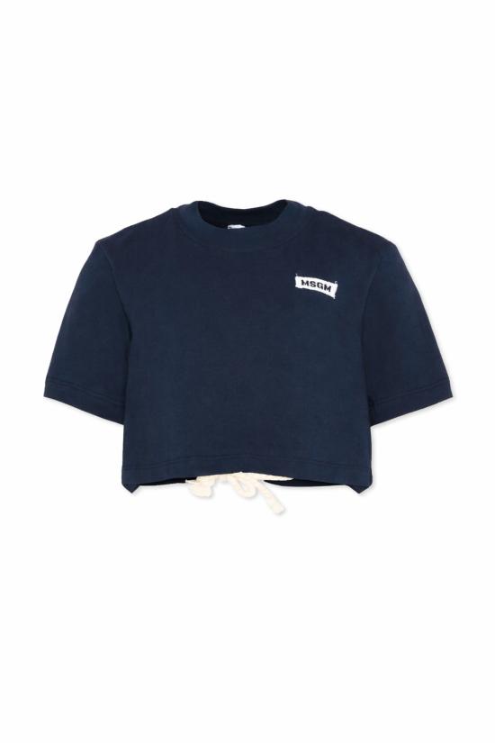 26SS [키즈] 엠에스지엠 티셔츠 S6MSJGTH179 MS072 BLUE - MSGM