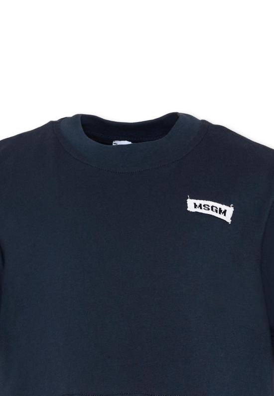 26SS [키즈] 엠에스지엠 티셔츠 S6MSJGTH179 MS072 BLUE - MSGM