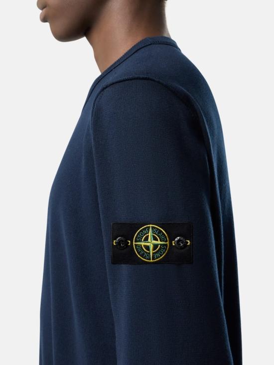 26SS 스톤 아일랜드 스웨터 L1S15 5100053 S00B2 V0020 Blue - STONE ISLAND