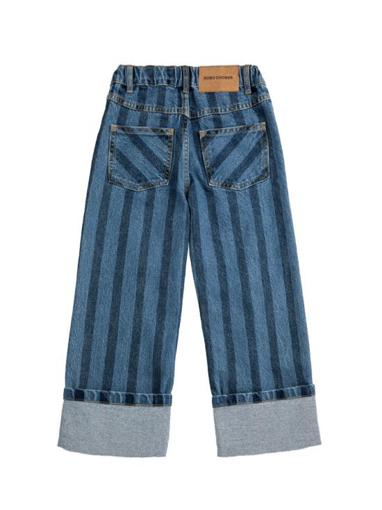 26SS [키즈] 보보쇼즈 스트레이트 팬츠 B126AC099K 411 BLUE - BOBO CHOSES