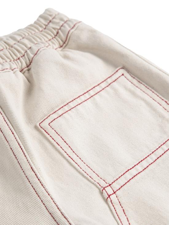 26SS [키즈] 보보쇼즈 스트레이트 팬츠 B126AC094K 199 WHITE - BOBO CHOSES