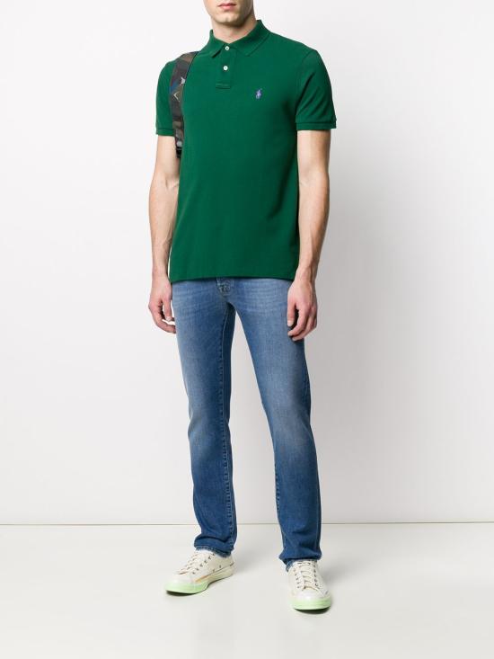 26SS 폴로 랄프로렌 폴로 티셔츠 710795080 002 Green - POLO RALPH LAUREN