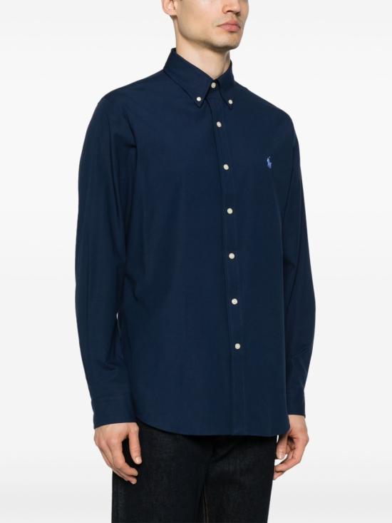 26SS 폴로 랄프로렌 커스텀 핏 코튼 포플린 포니 로고 셔츠 710928255 001 - POLO RALPH LAUREN
