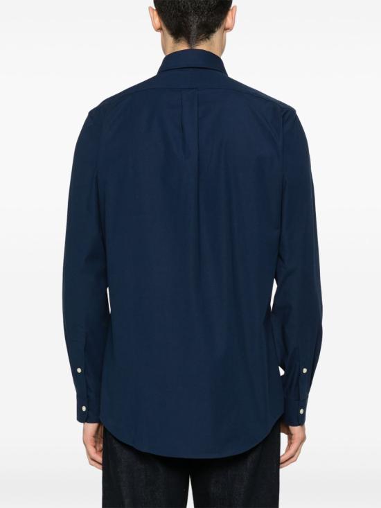 26SS 폴로 랄프로렌 커스텀 핏 코튼 포플린 포니 로고 셔츠 710928255 001 - POLO RALPH LAUREN