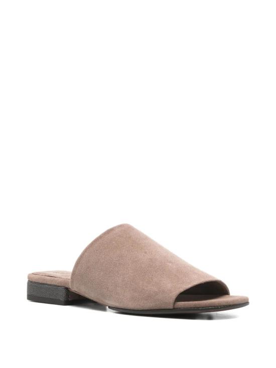 26SS 브루넬로 쿠치넬리 모닐리 스웨이드 뮬 MZSFC3170 C8849 SHORE - BRUNELLO CUCINELLI