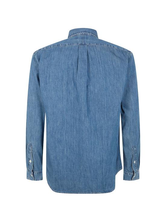 26SS 폴로 랄프로렌 포니로고 자수 데님 셔츠 710792043 001 - POLO RALPH LAUREN