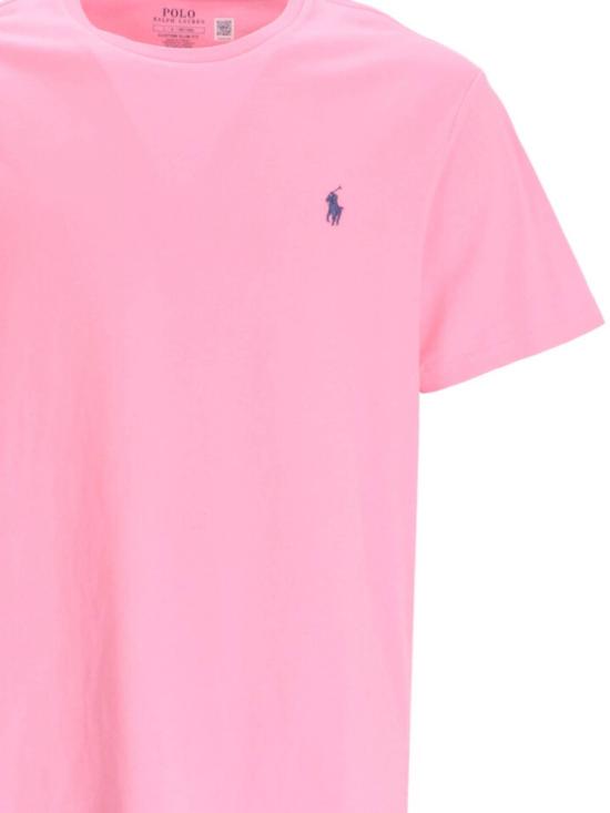 25SS 폴로 랄프로렌 포니로고 자수 반팔 티셔츠 710671438 346 COURSE PINK C7532 - POLO RALPH LAUREN