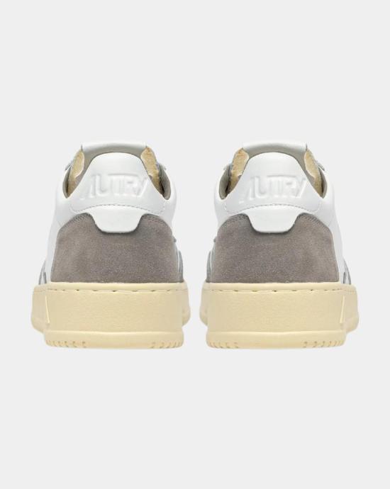 26SS 오트리 메달리스트 로우 스니커즈 AULM FT01 WHT VAP Grey and black - AUTRY