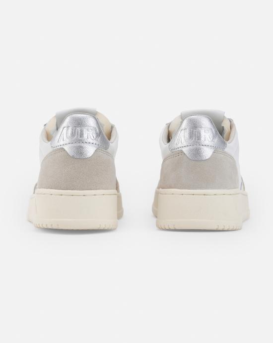 26SS 오트리 메달리스트 로우 스니커즈 AULW LS74 WHT SILVER White - AUTRY