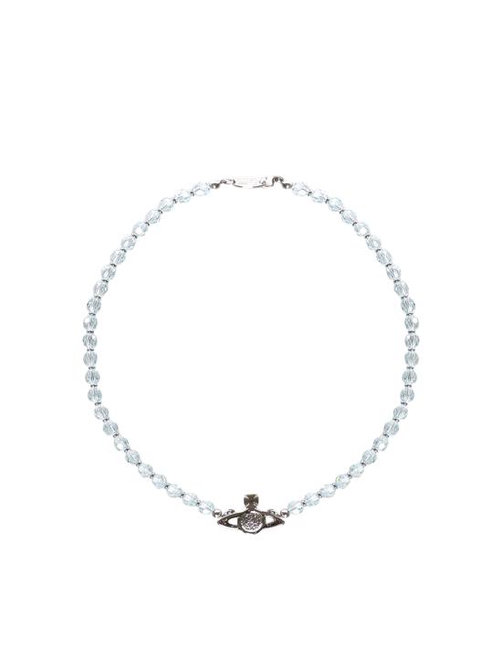 26SS 비비안웨스트우드 목걸이/팬던트 6303002F 02P706P706 Platinum Aqua Bohemica Crysta - VIVIENNE WESTWOOD
