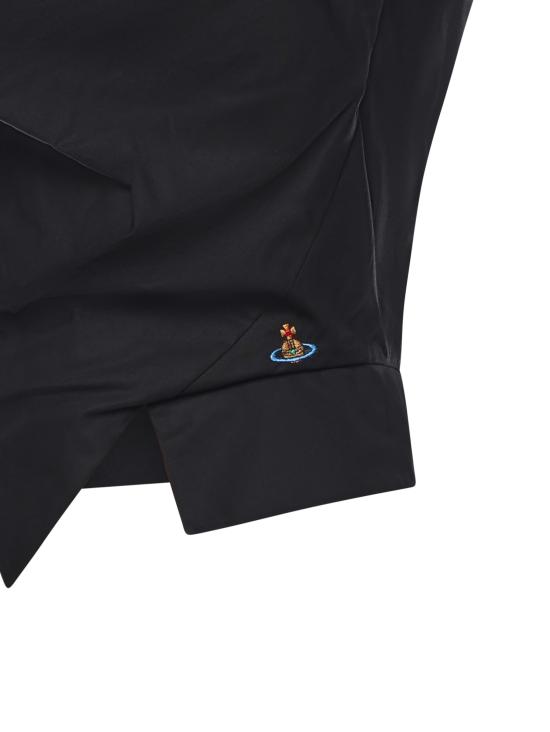 26SS 비비안웨스트우드 반팔 티셔츠 1505000M W009QN401 Black - VIVIENNE WESTWOOD