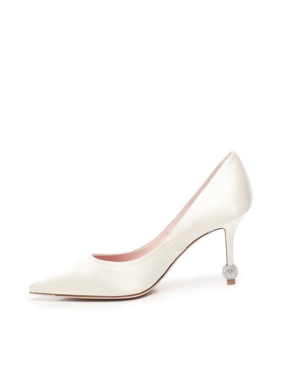 25FW 로저비비에 힐/펌프스 RVW78943010RS0 C001 White - ROGER VIVIER