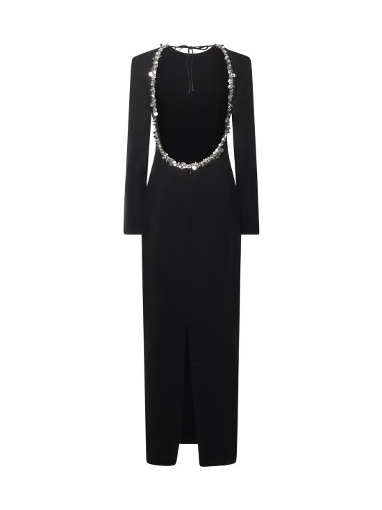 26SS 로테이트 롱 원피스 114969 100 Black - ROTATE