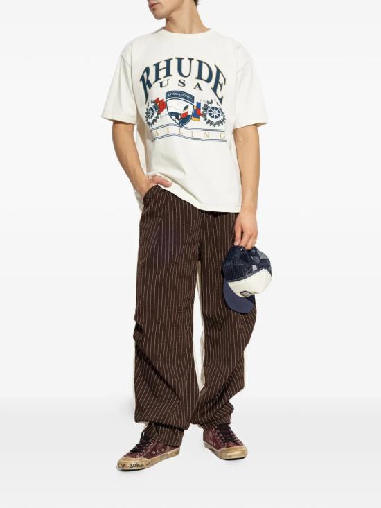 26SS 루드 반팔 티셔츠 RHPS26TT10012 3166WHITE White - RHUDE