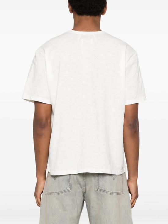 26SS 루드 반팔 티셔츠 RHPS26TT23012 3166 White - RHUDE