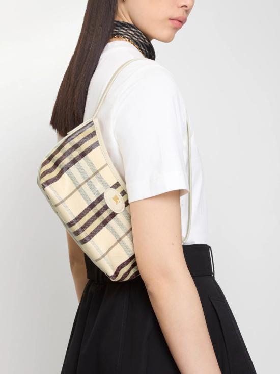26SS 버버리 미니 하이랜드 숄더백 8120030 A1435 Beige - BURBERRY