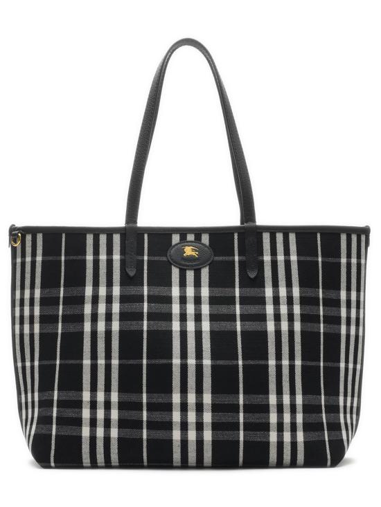 26SS 버버리 미디움 리버시블 블룸즈버리 토트백 8119606 A1189 Black