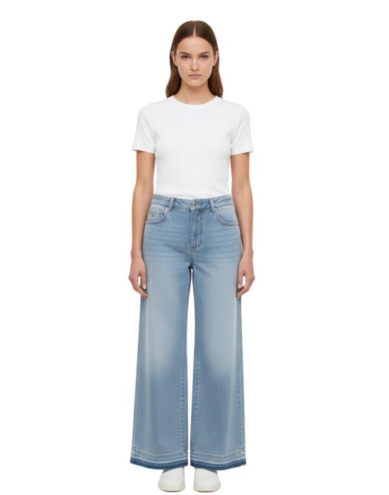 26SS 나인인더모닝 데님 팬츠 AIA02 나이아 쿨로트 - NINE IN THE MORNING