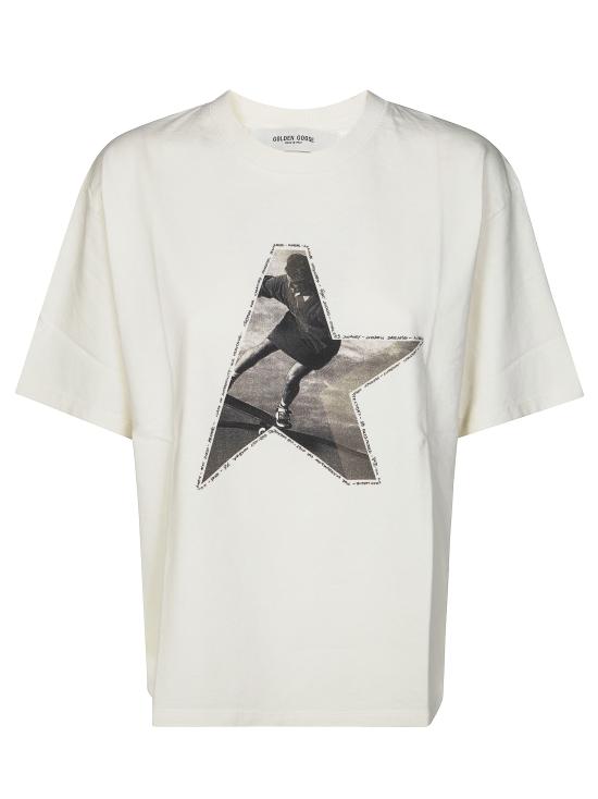 26SS 골든구스 반팔 티셔츠 GWP01874P002372 11560 BIANCO