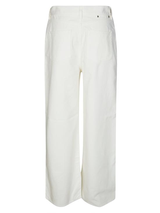 26SS 골든구스 스트레이트 팬츠 GWP02079P000980 10190 BIANCO - GOLDEN GOOSE
