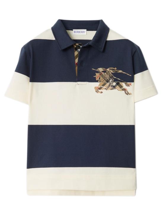 26SS [키즈] 버버리 폴로 셔츠 8120418 C4224 Blue