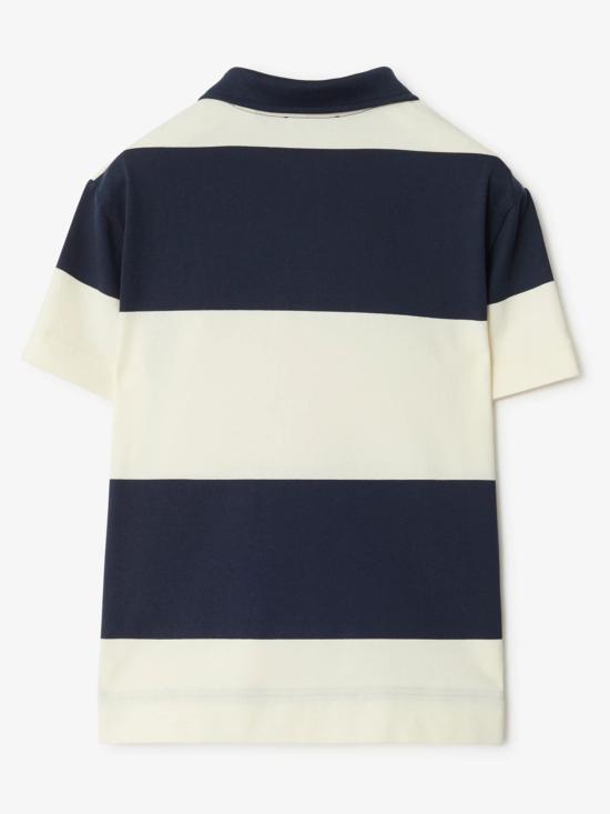 26SS [키즈] 버버리 폴로 셔츠 8120418 C4224 Blue - BURBERRY