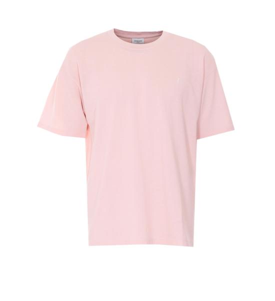 26SS 생로랑 반팔 티셔츠 832941Y37HC 5631 Pink