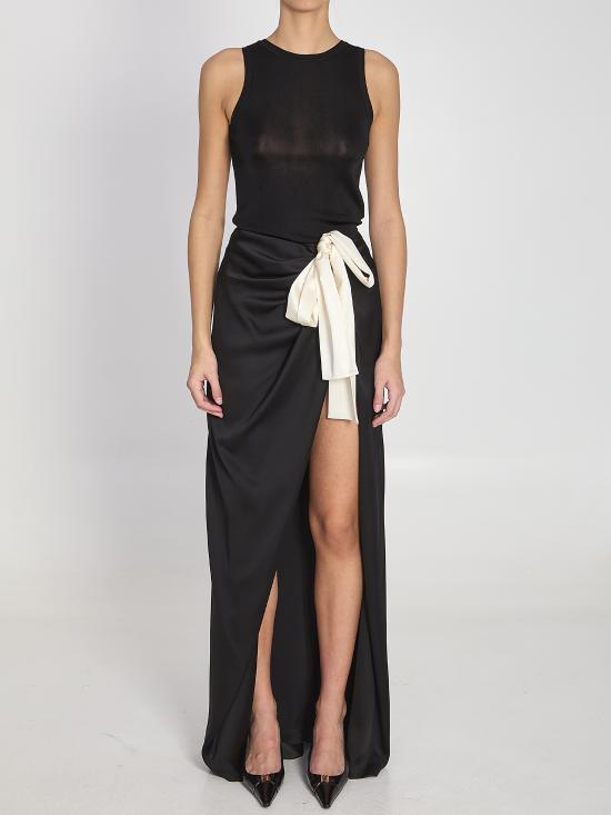 26SS 생로랑 반팔 티셔츠 863133 BLACK - SAINT LAURENT