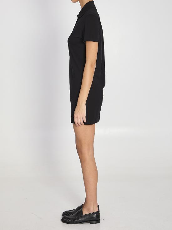 26SS 생로랑 미디 원피스 862599 BLACK - SAINT LAURENT