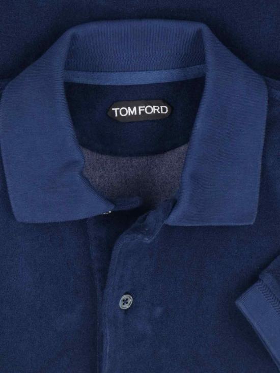 26SS 톰포드 폴로 티셔츠 JPS003 JMC079UHE Blue - TOMFORD