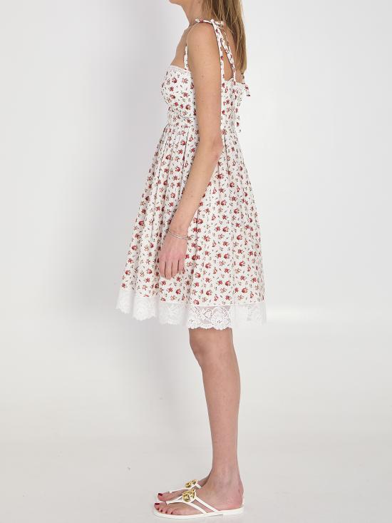 26SS 돌체앤가바나 미디 원피스 F60F9T WHITE - DOLCE & GABBANA