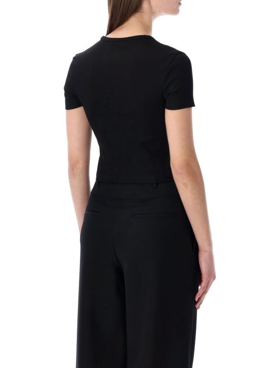 26SS 펜디 반팔 티셔츠 FS8110ANQM F0GME Nero - FENDI