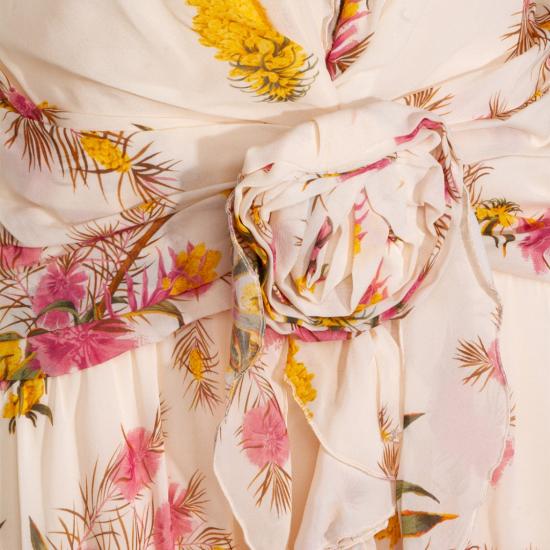 26SS 블루마린 롱 원피스 P622A818AF8177 Multicolor - BLUMARINE