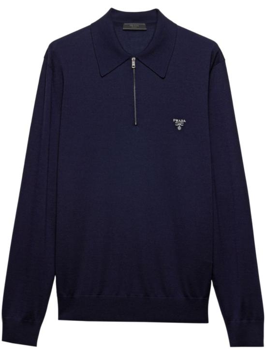  프라다 폴로 티셔츠 UMB8151164F0SVF Blue