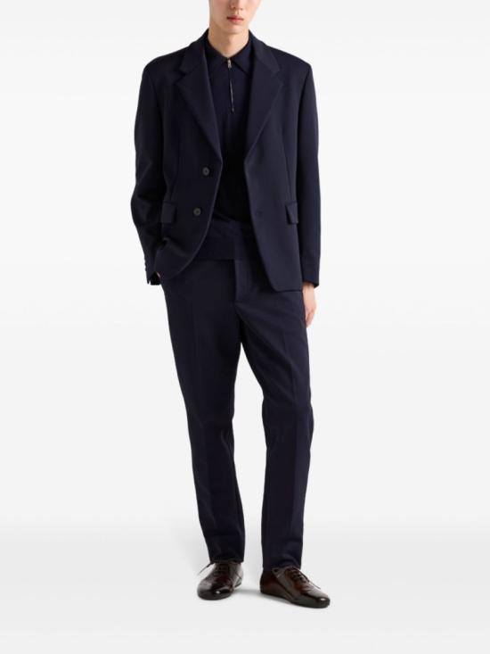  프라다 폴로 티셔츠 UMB8151164F0SVF Blue - PRADA
