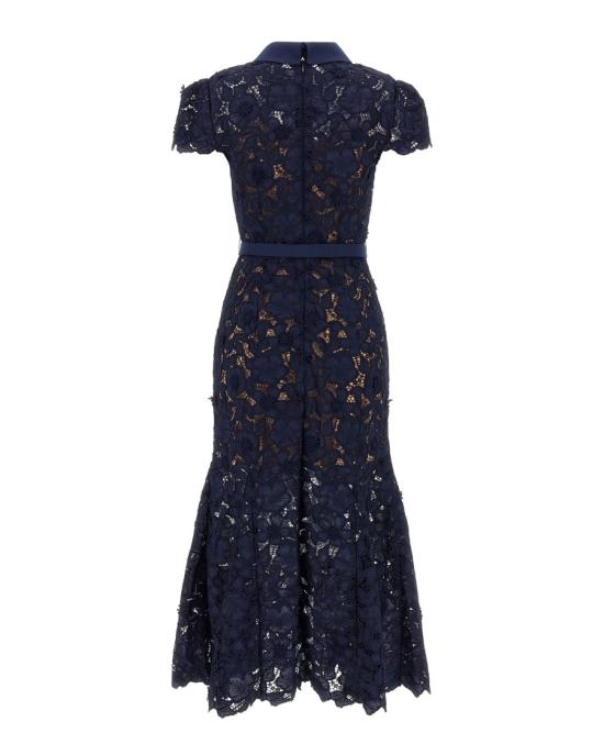 26SS 셀프 포트레이트 롱 원피스 3947413 Blue - SELF PORTRAIT