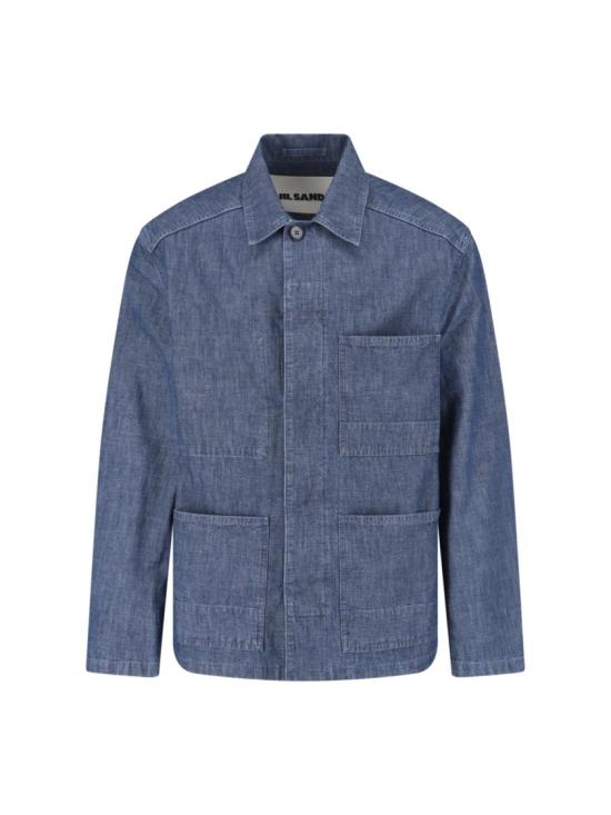 26SS 질샌더 데님 자켓 J22SW0089 J45323406 Blue